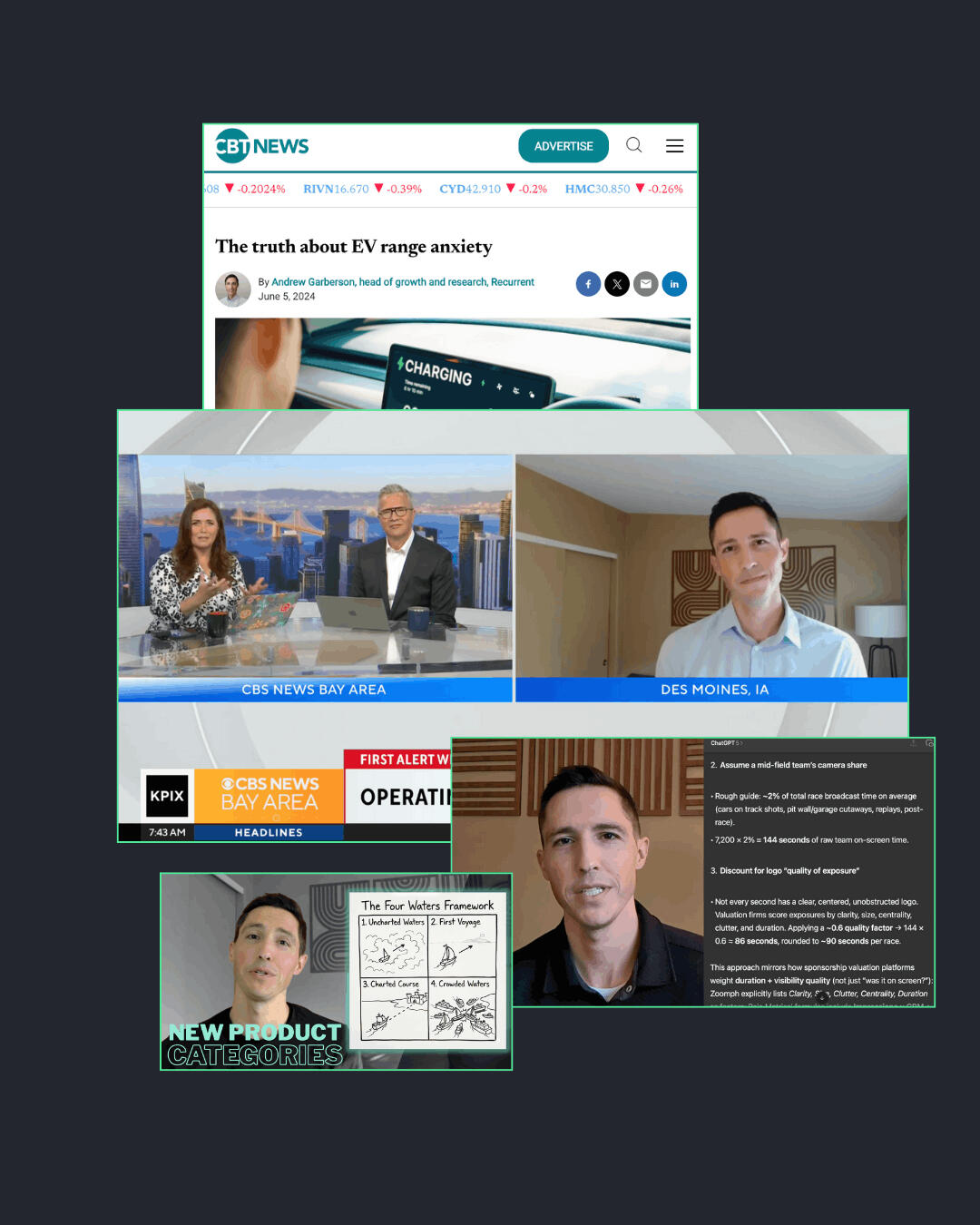 Andrew Garberson in the media